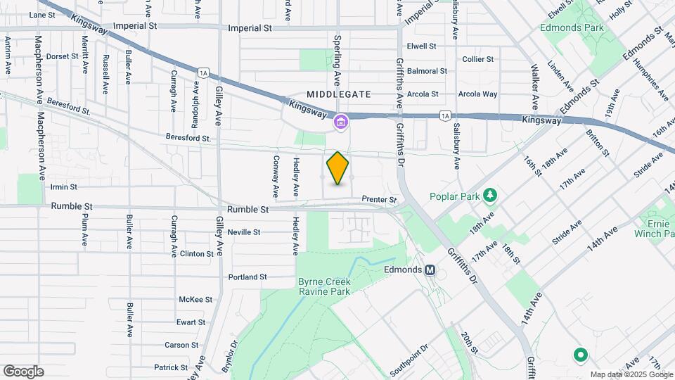 7430 Hawthorne Terr Map and Location Details