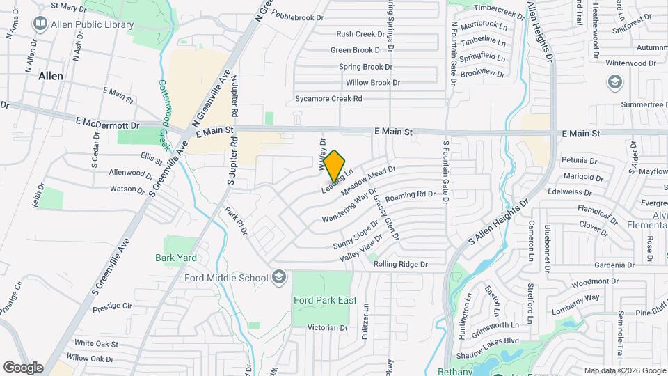 728 Leading Ln Dr Map and Location Details
