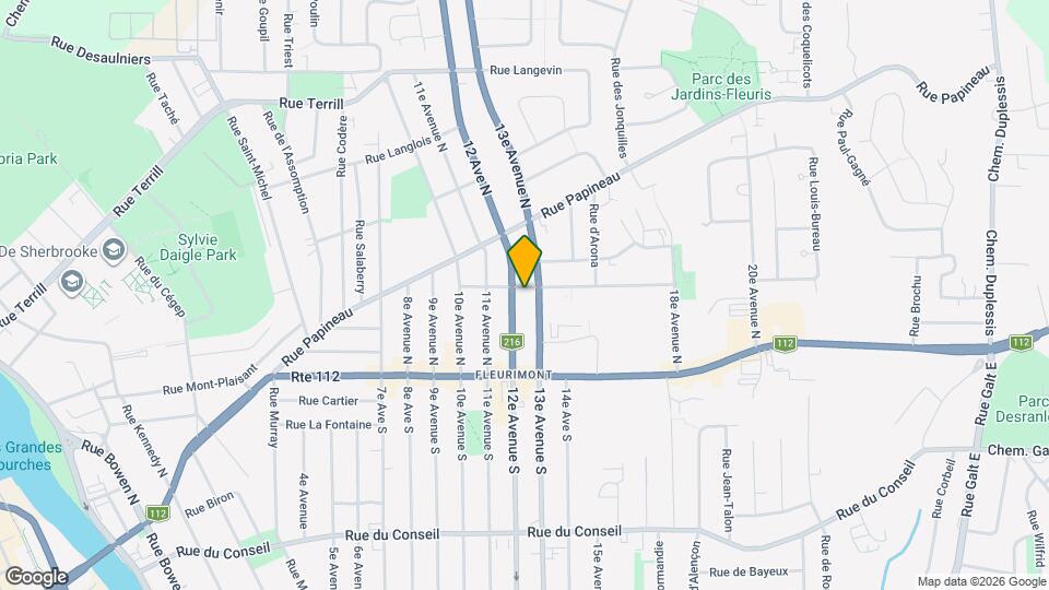 856 De La Sainte-Famille Rue Map and Location Details