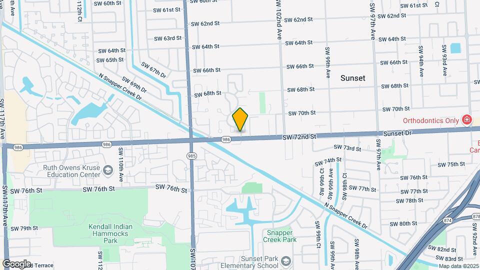 7168 SW 103rd Ct Map and Location Details