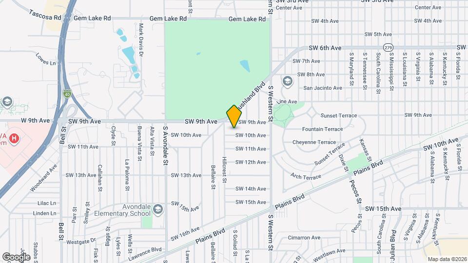 4242 SW 10th Ave Map and Location Details