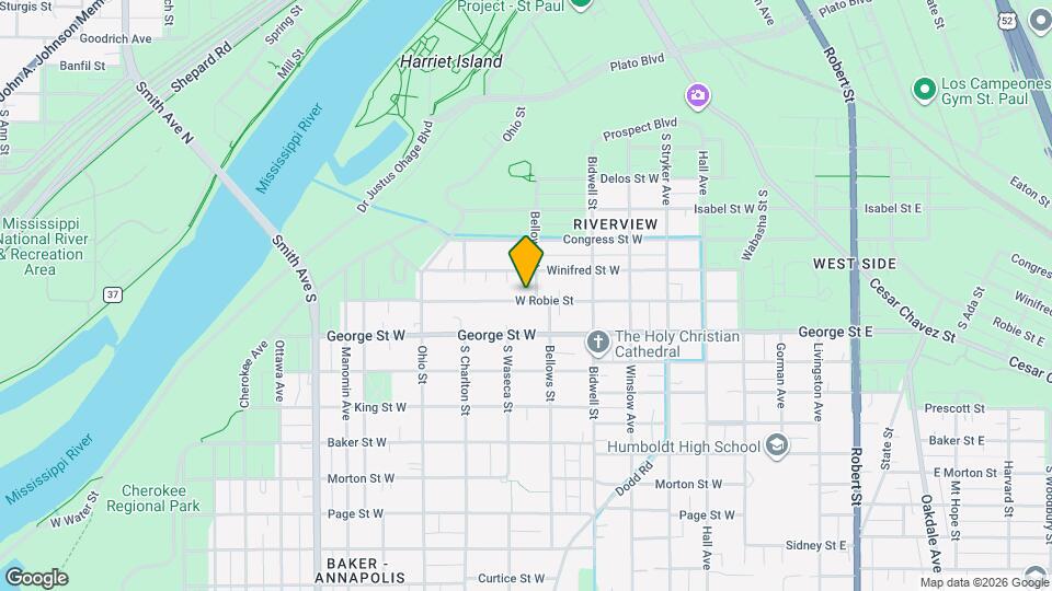 187 Robie St W Mapa y Detalles de la Ubicación