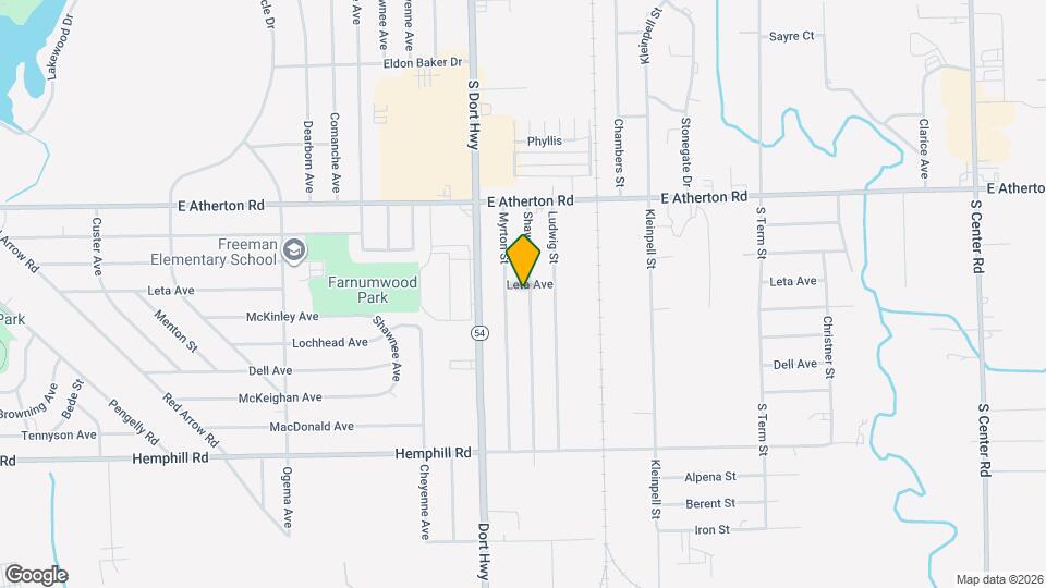 3042 Leta Ave Map and Location Details