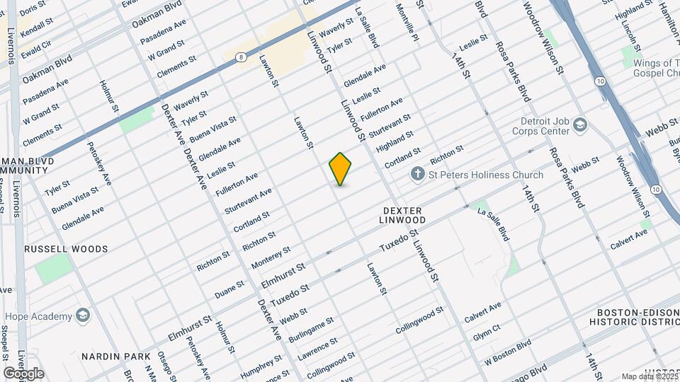 Richton Avenue Apartments Map and Location Details