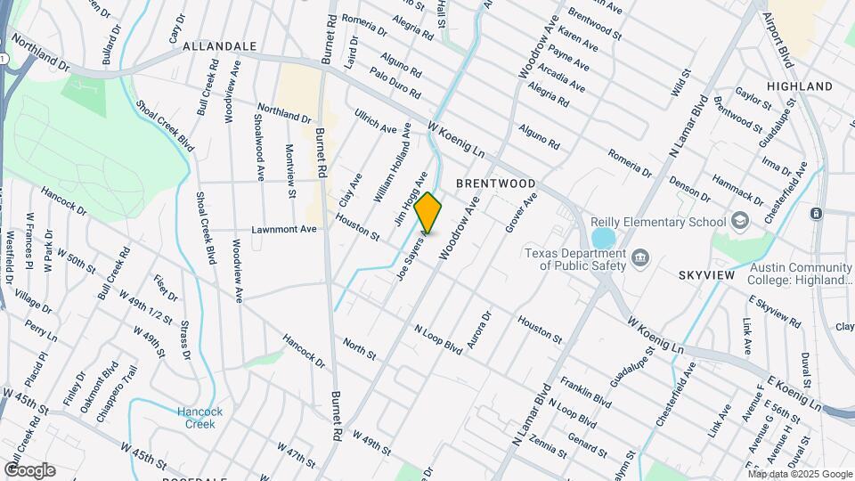 5509 Joe Sayers Ave Mapa y Detalles de la Ubicación