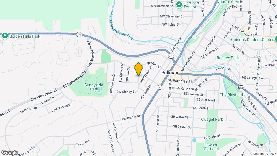 245 SW Arbor St Map and Location Details