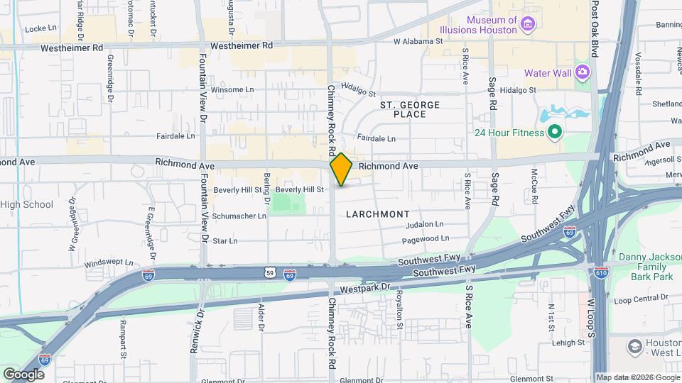 5591 Beverly Hill St Map and Location Details