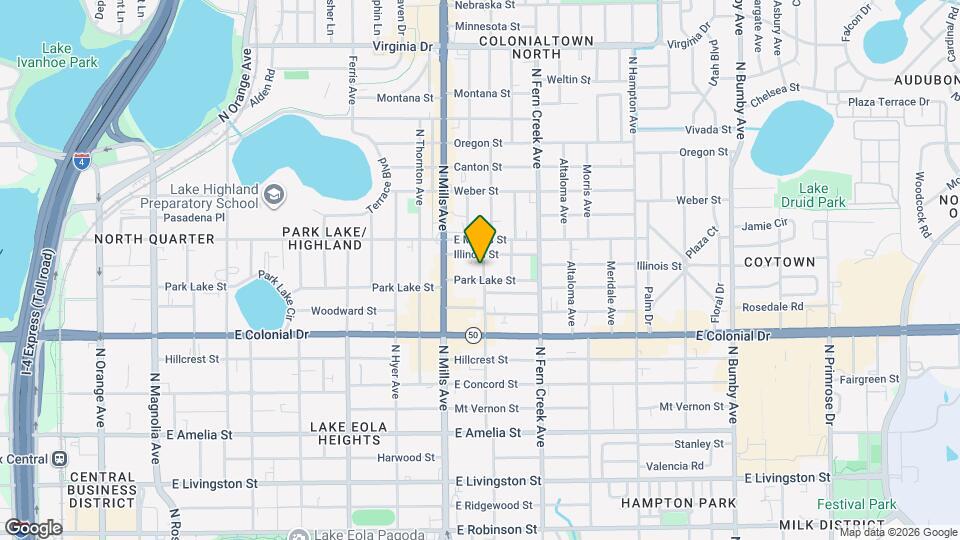 808 Shine Ave Map and Location Details