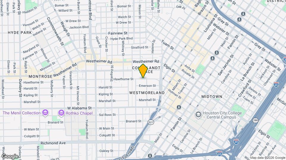 425 Hawthorne Map and Location Details