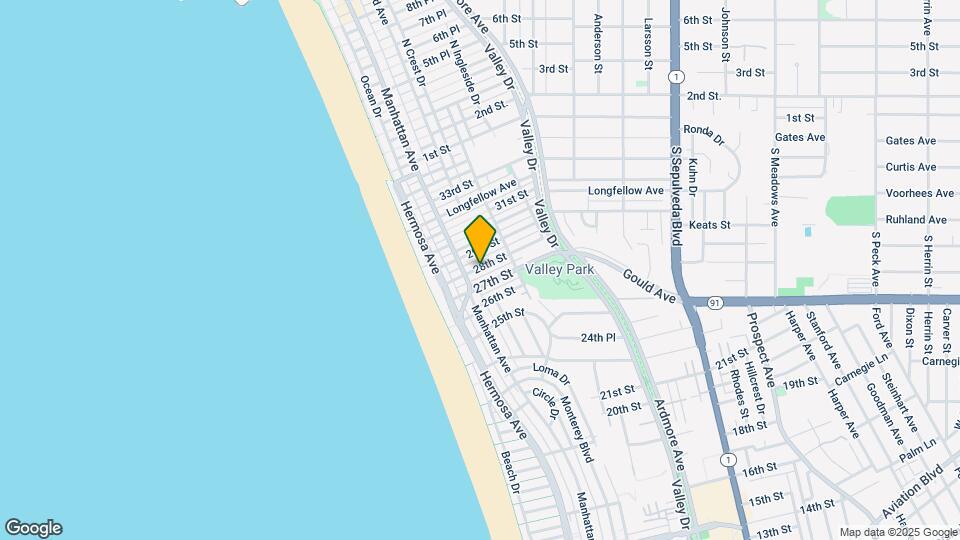 252 28th St, Unit 252 28th Street Hermosa B Map and Location Details