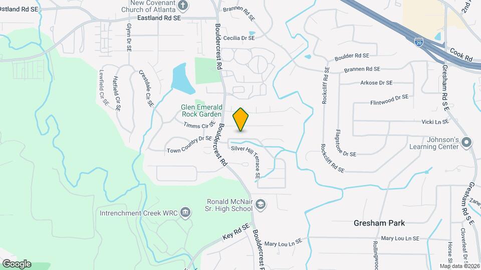 2732 Silver Hill Terrace SE Mapa y Detalles de la Ubicación