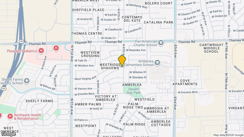 2530 N 87th Ave Mapa y Detalles de la Ubicación