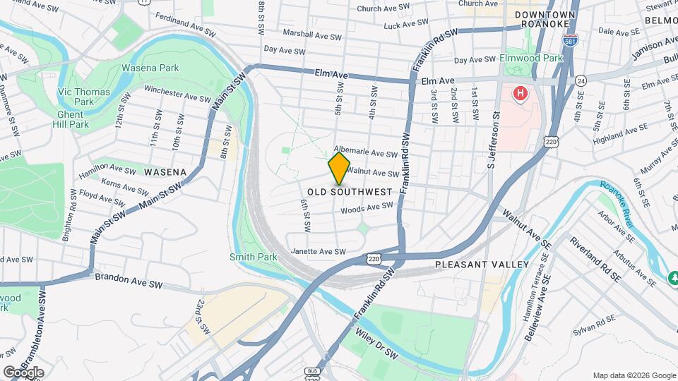 434 Allison Ave SW Map and Location Details