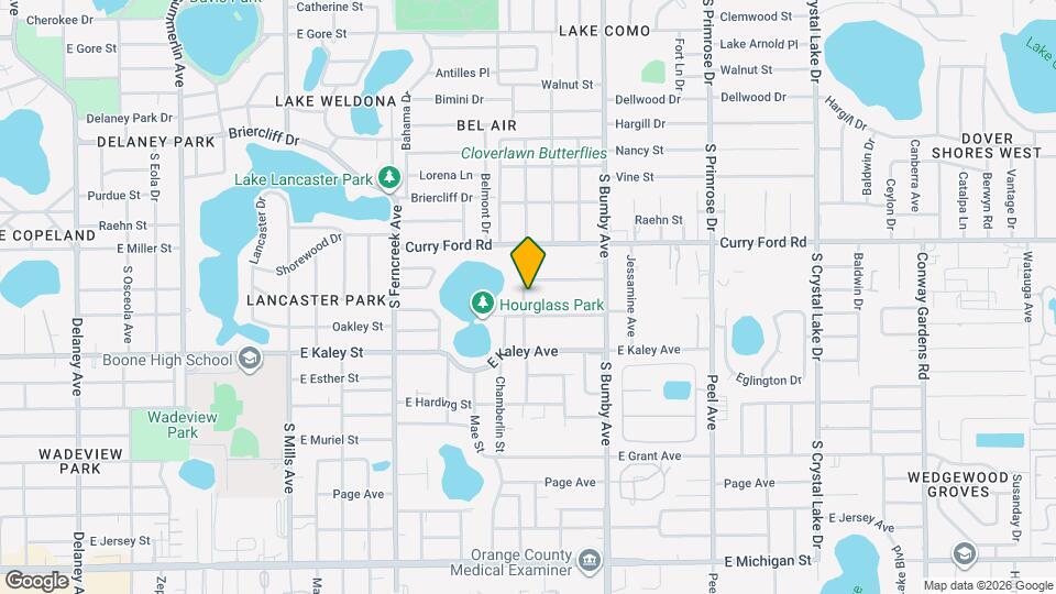 1709 Cloverlawn Ave Map and Location Details