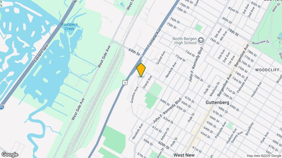 6505 Columbia Ave Map and Location Details