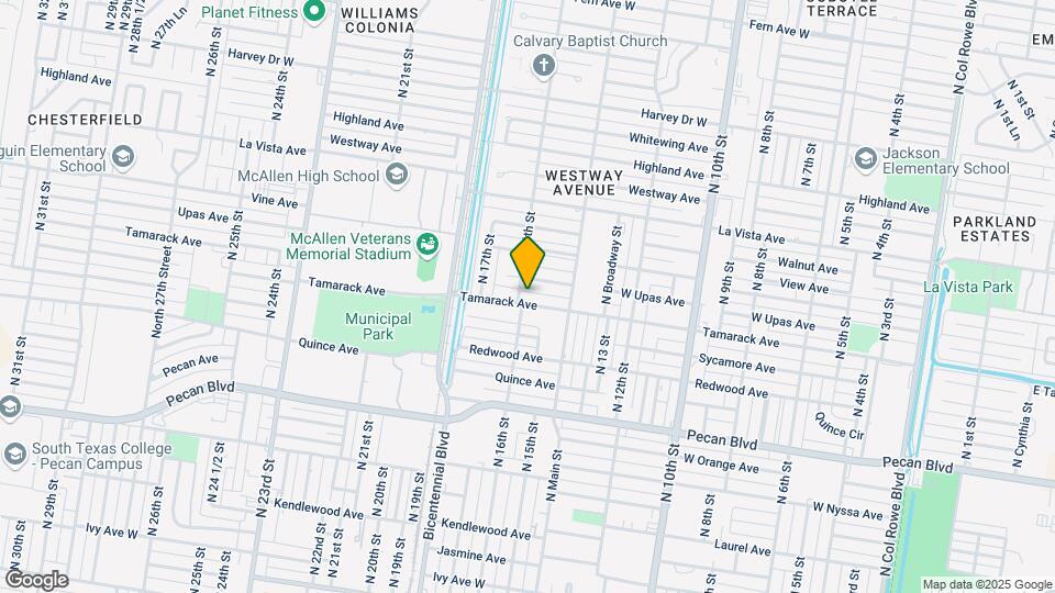 1512 Tamarack Ave Map and Location Details