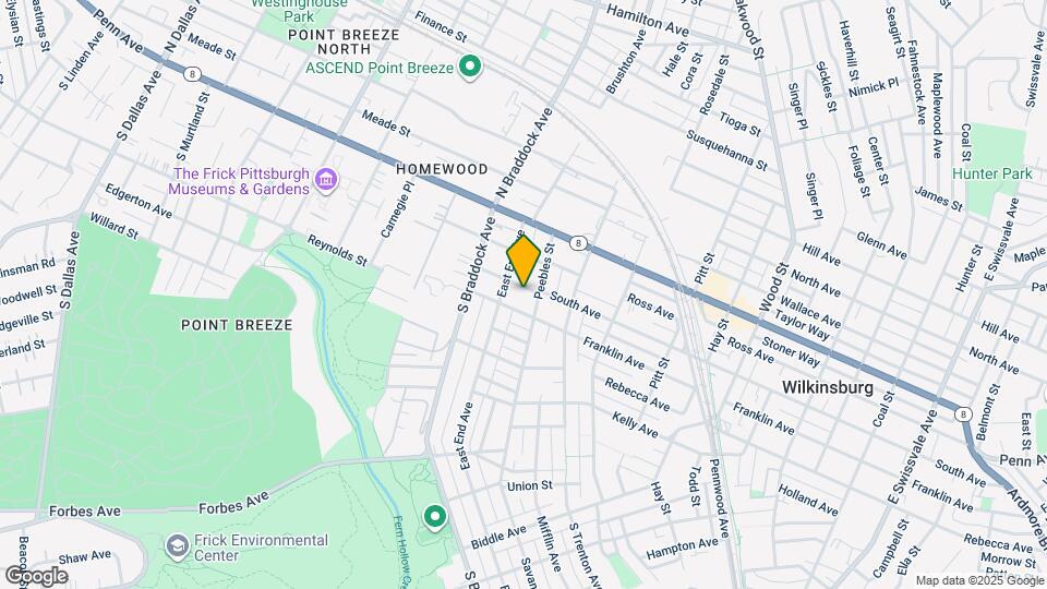 7716 Brashear St Map and Location Details