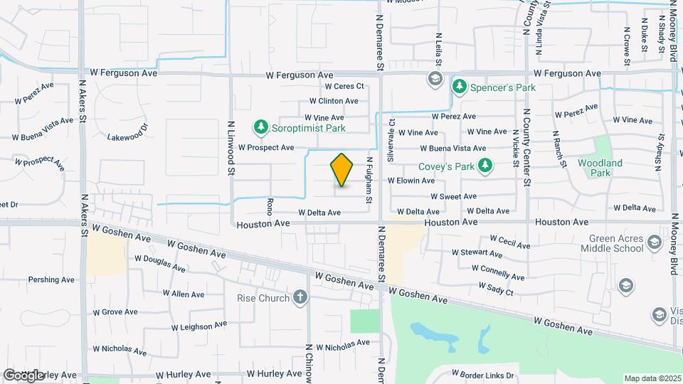 3840 W Sweet Ave Map and Location Details