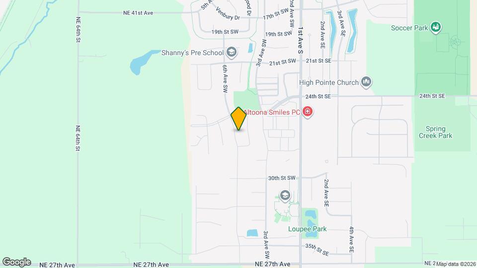 2605 6th Ave SW Map and Location Details