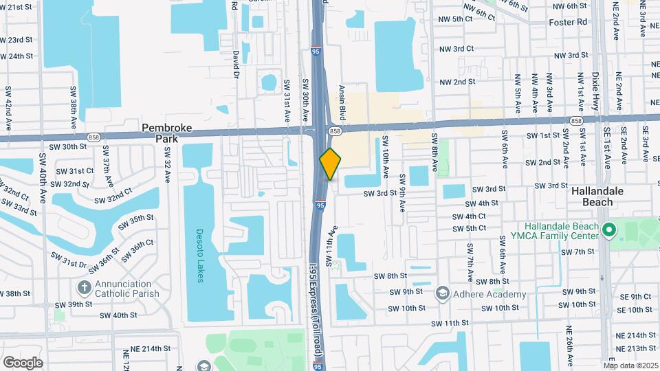 280 SW 11th Ave Map and Location Details