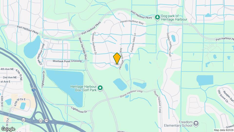 7510 Camden Harbour Dr Map and Location Details