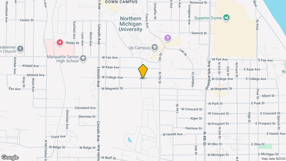 1108 N 8th St Map and Location Details