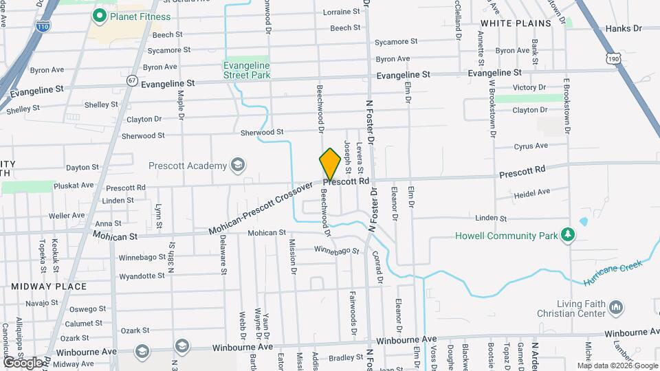 4730 Prescott Rd Map and Location Details
