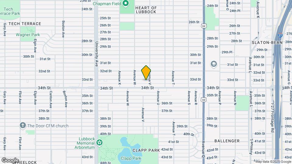 2205 33rd St Map and Location Details