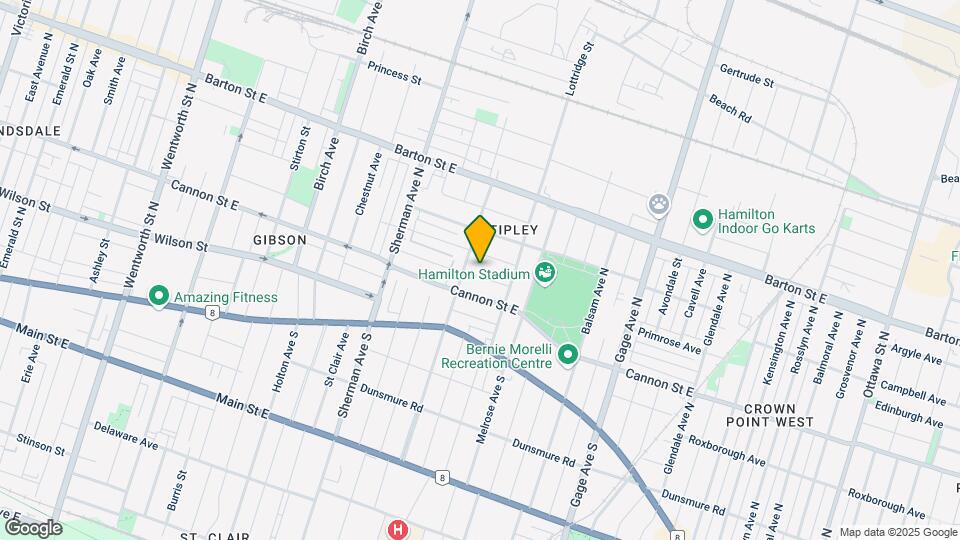 73 Somerset Ave Map and Location Details