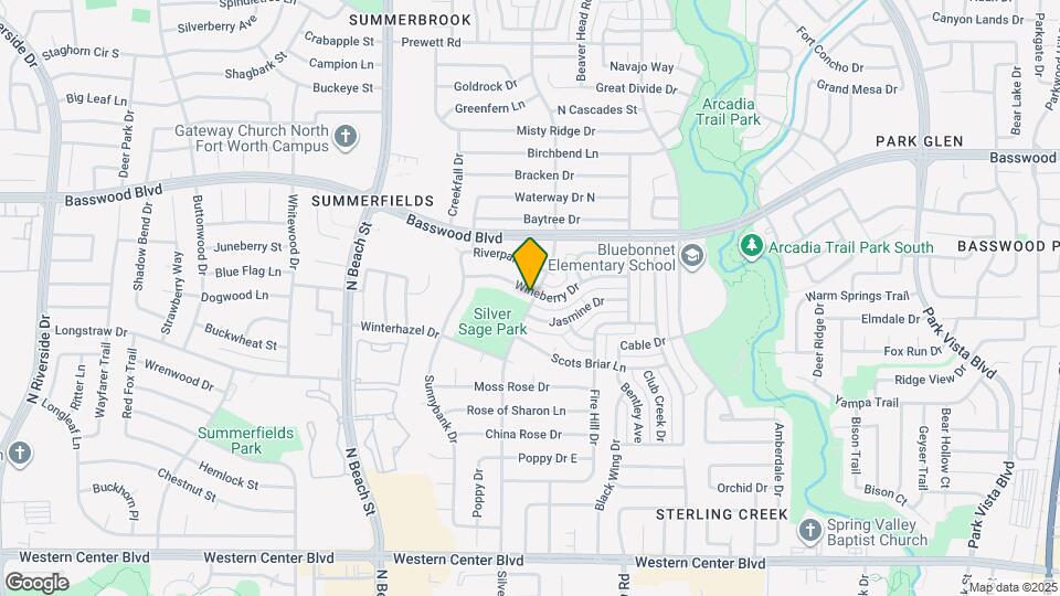 4644 Wineberry Dr Map and Location Details