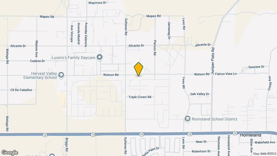 25513 Square Dr Map and Location Details