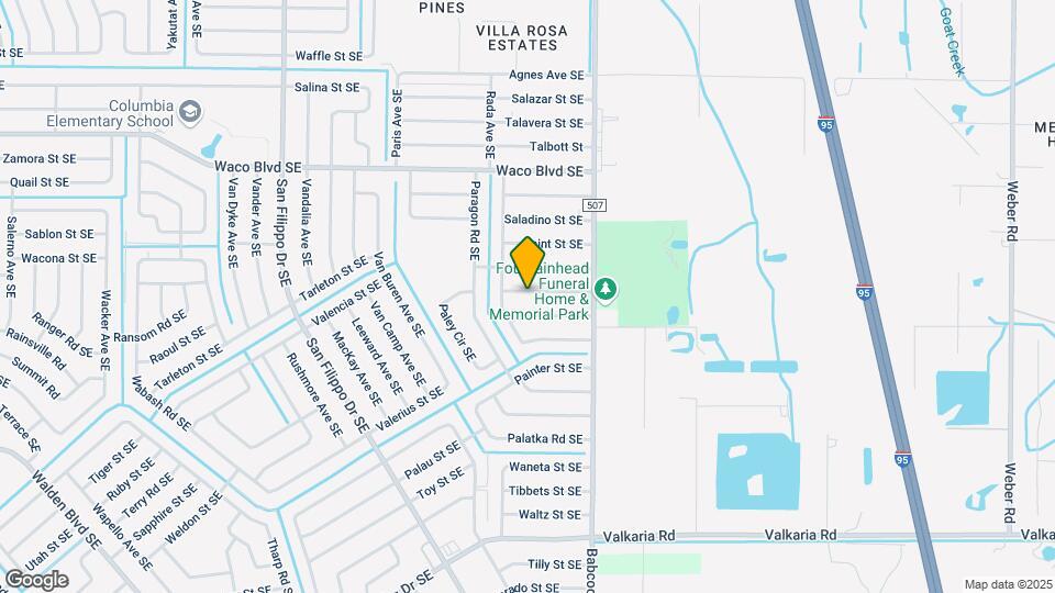 1626 Burgandy St SE Map and Location Details