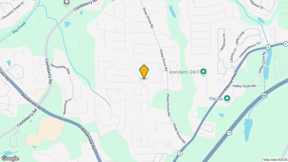 5430 Crestwick Wy Map and Location Details