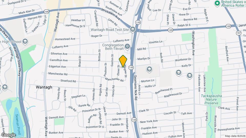 1470 Wagner St Mapa y Detalles de la Ubicación
