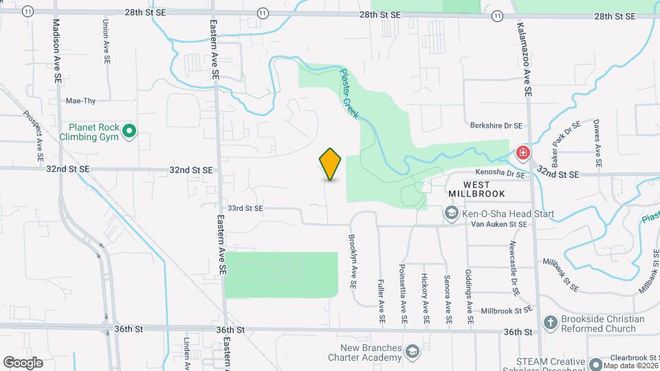 3214 Brookshire Dr SE Map and Location Details