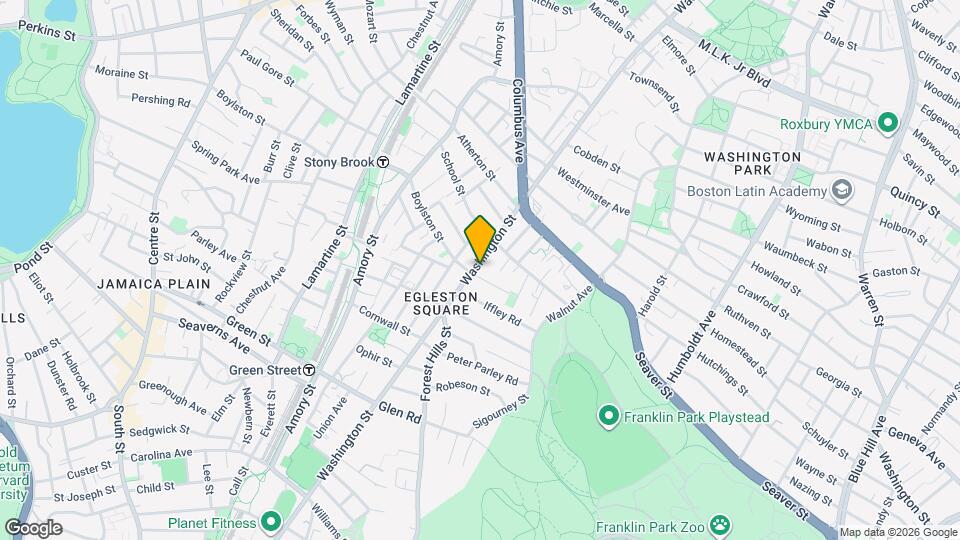 3150 Washington St, Unit 1 Mapa y Detalles de la Ubicación