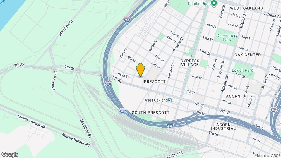 1665 8th St Mapa y Detalles de la Ubicación
