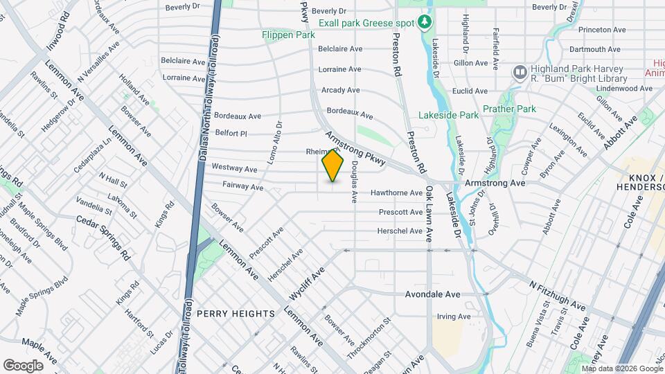4019 Hawthorne Ave, Unit #A Mapa y Detalles de la Ubicación