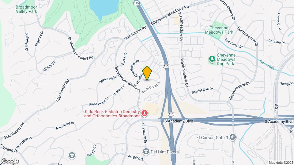 4390 Stonehaven Dr Map and Location Details