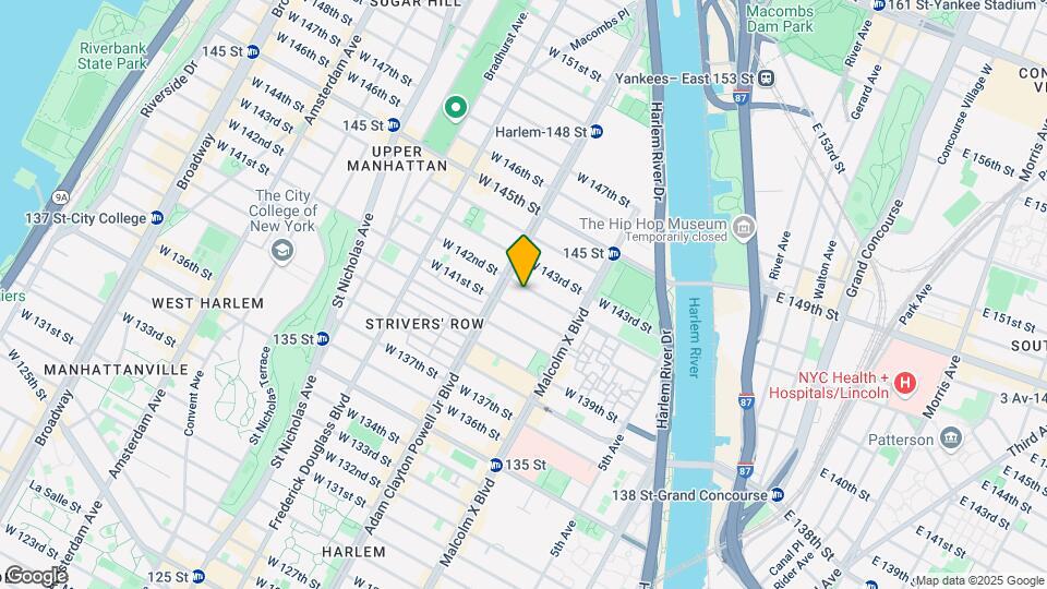 148 W 142nd St Map and Location Details