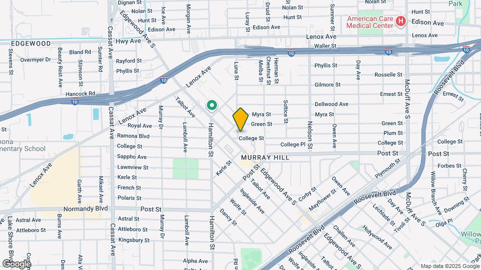 4059 College St Map and Location Details