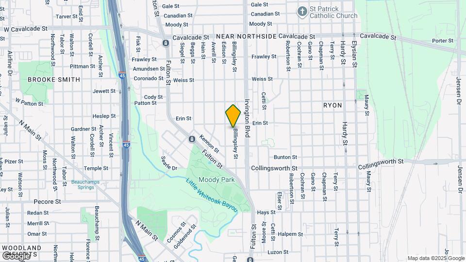 3905 Billingsley St Map and Location Details