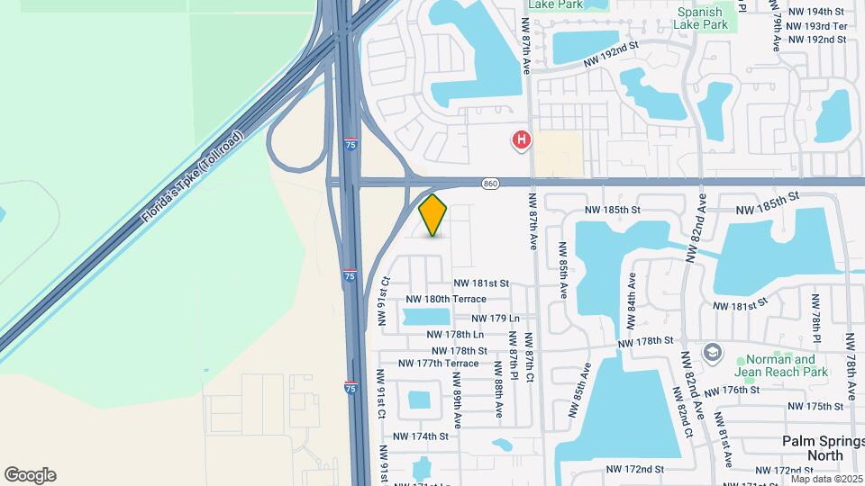 9000 NW 183rd St Map and Location Details