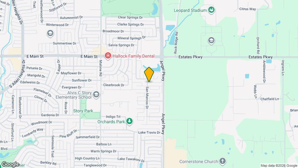 1801 Solitude Ct Map and Location Details