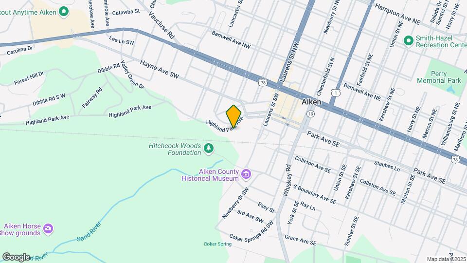 549 Highland Park Dr SW Mapa y Detalles de la Ubicación