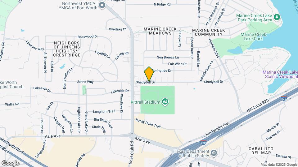 5923 Shadydell Dr Map and Location Details