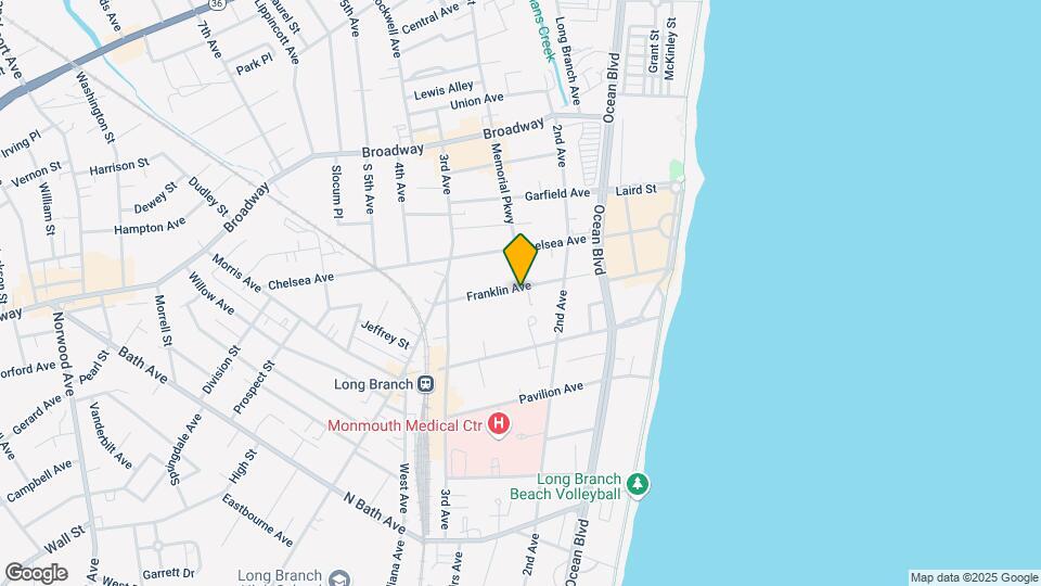 132 Franklin Ave Mapa y Detalles de la Ubicación