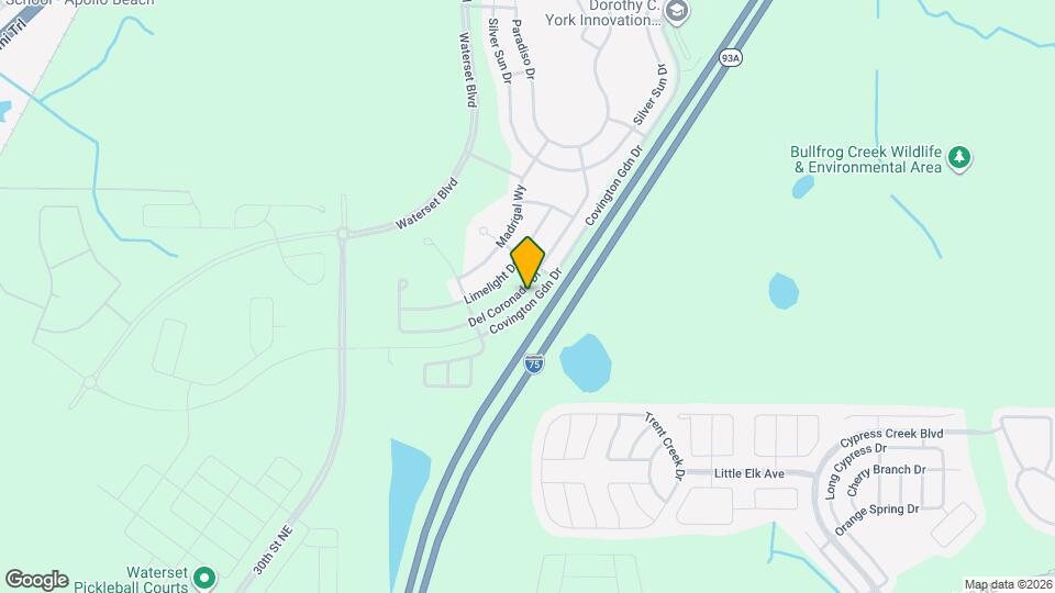 5535 Del Coronado Dr Map and Location Details