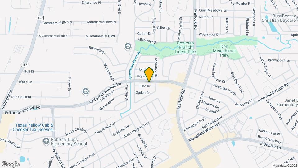 809 Elbe Dr Map and Location Details