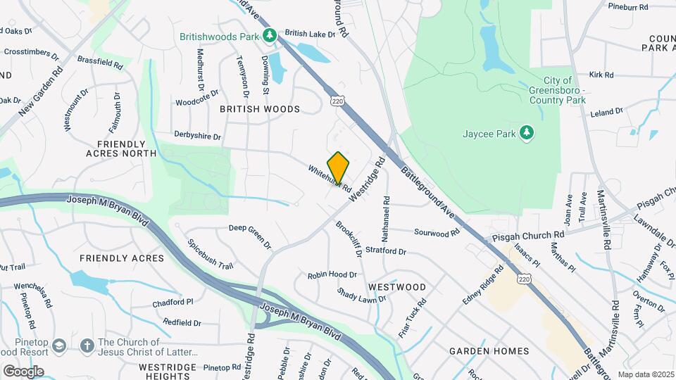 3403 Whitehurst Rd Map and Location Details